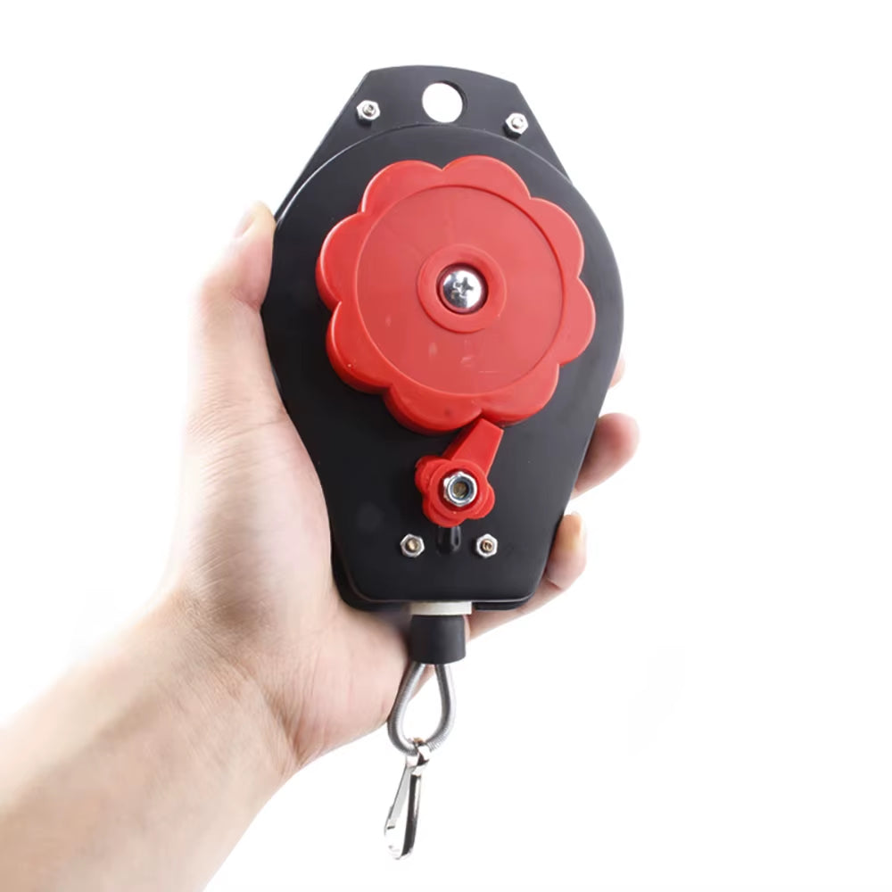 retracting tool hanger/ lanyard