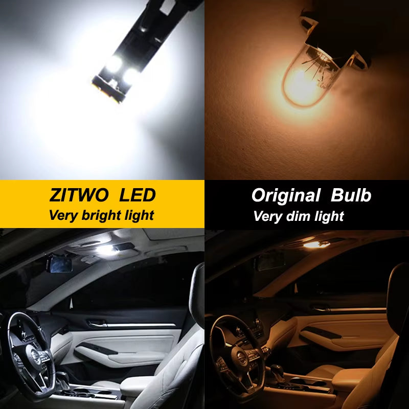 14Pcs LED Interior Dome Map Light Kit for VW Volkswagen Tiguan 5N 2007 2008 2009 2010 2011 2012 2013 2014 2015 Accessories