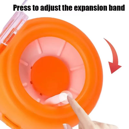 Self-Adhesive Elastic Badminton Trainer Set, Solo Badminton Training Device Badminton Single Player Rebound Practice Swing Adult